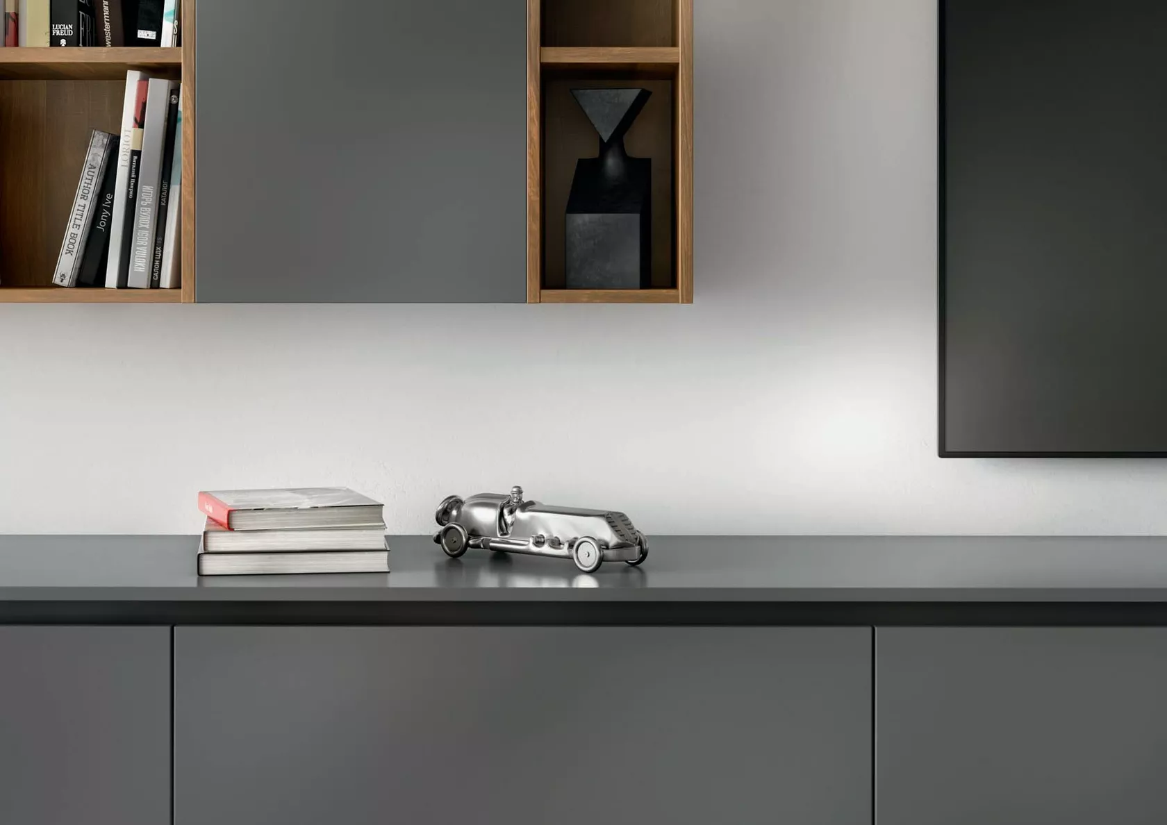 Kutchenhaus US Touch Lacquered, Slate Grey 2